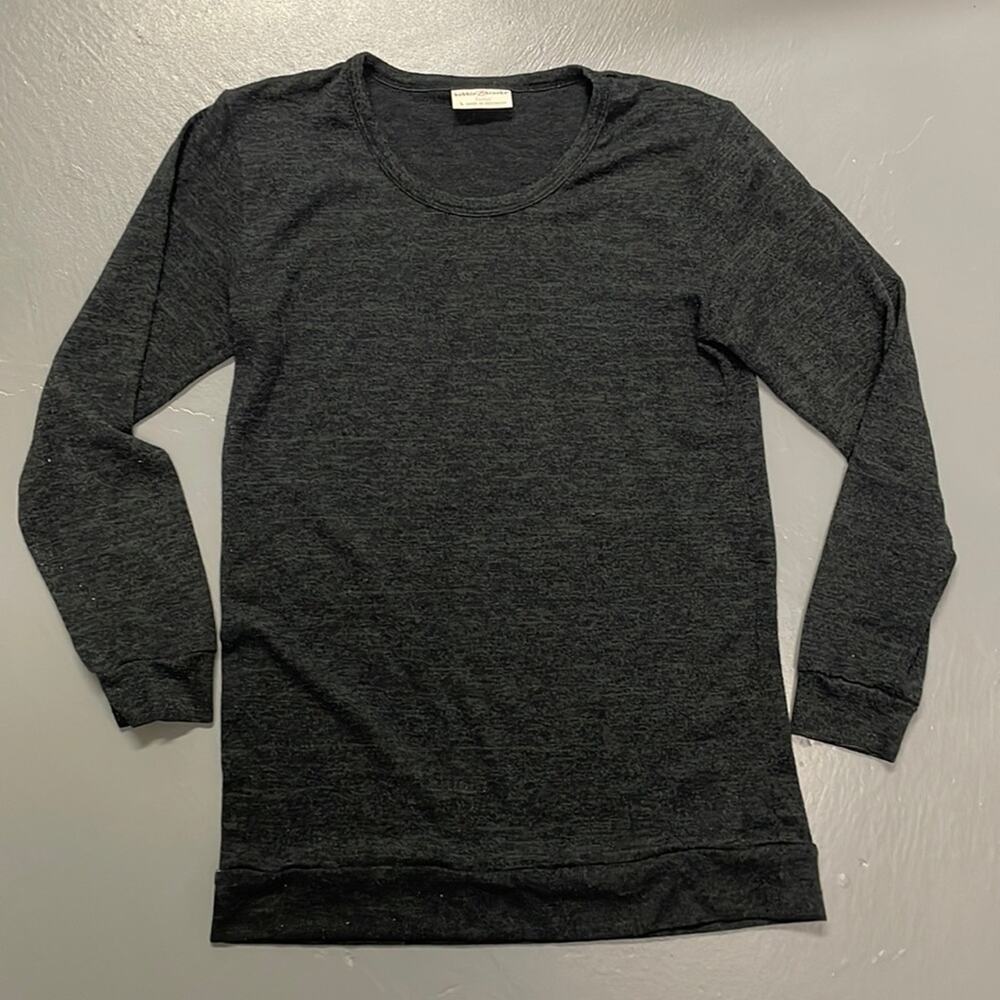 Gray Long Sleeve Top Size Large